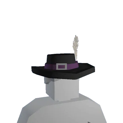 Feathered Hat - Unturned hat