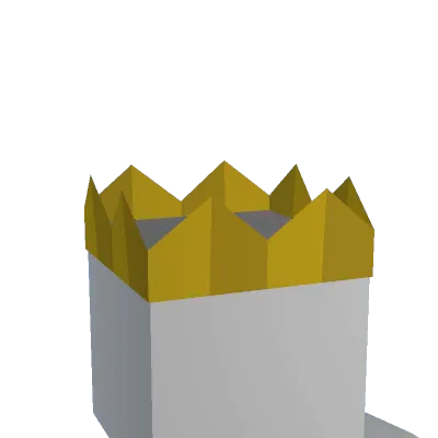 Yellow Origami Party Hat
