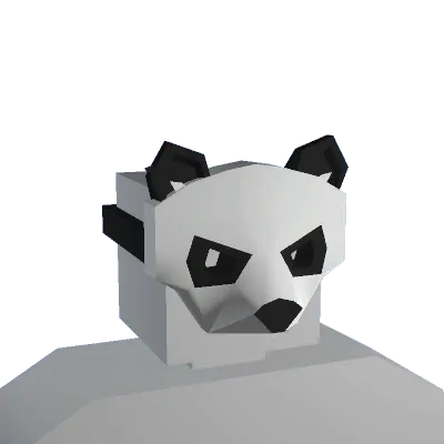 P9nda Mask - Unturned hat