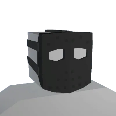 Black Hockey Mask