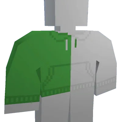 Green Split Hoodie - Unturned shirt