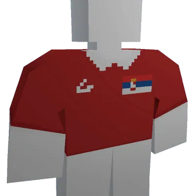 Serbian Soccer Jersey - Unturned shirt