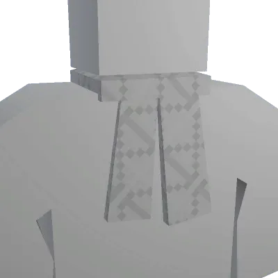 White Knitted Scarf - Unturned uncommon cosmetic