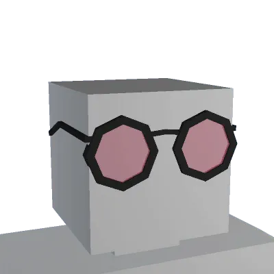 Rose Tinted Glasses - Unturned glasses