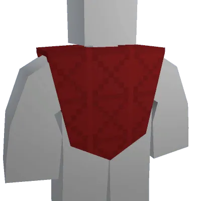 Red Knitted Poncho - Unturned uncommon cosmetic