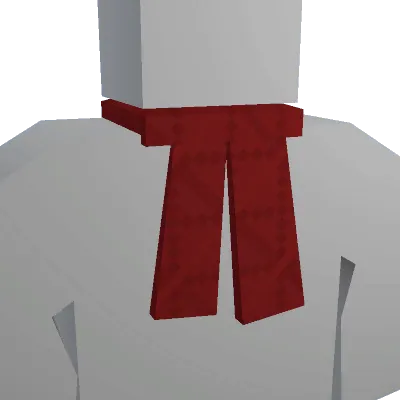 Red Knitted Scarf - Unturned uncommon cosmetic
