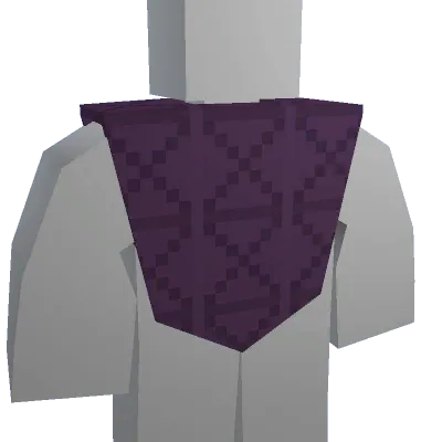 Purple Knitted Poncho - Unturned uncommon cosmetic