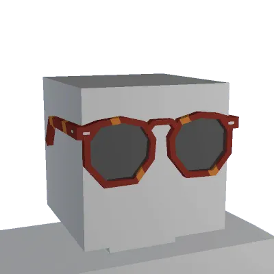 Red Modern Glasses