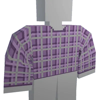 Light Purple Plaid Shirt - Unturned shirt