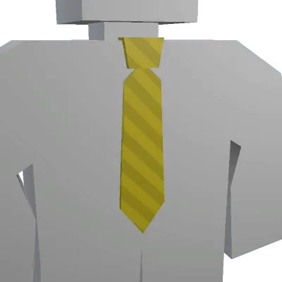 Gold Tie - Unturned vest