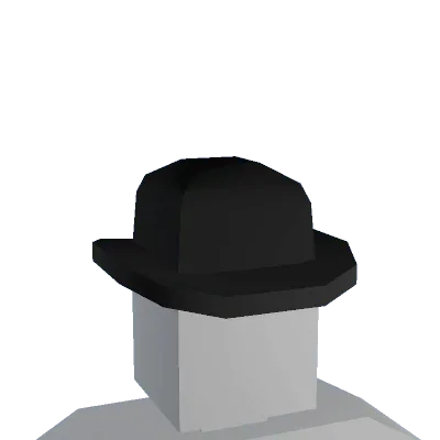 Bowler Hat - Unturned hat