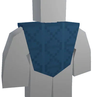 Blue Knitted Poncho - Unturned uncommon cosmetic