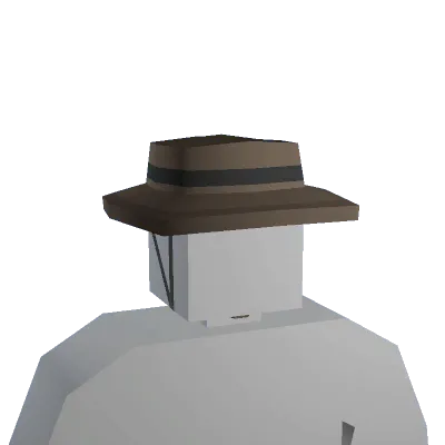 Californian Operator Panama Hat - Unturned hat