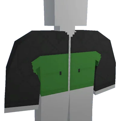 Green Quilted Jacket - Unturned shirt