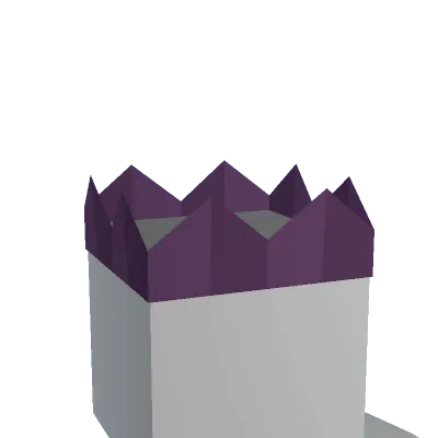 Purple Origami Party Hat - Unturned hat