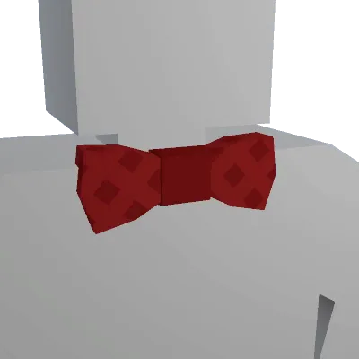 Red Polka Dot Bowtie - Unturned uncommon cosmetic