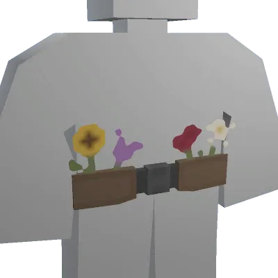 Beekeeper's Flower Belt - Unturned vest