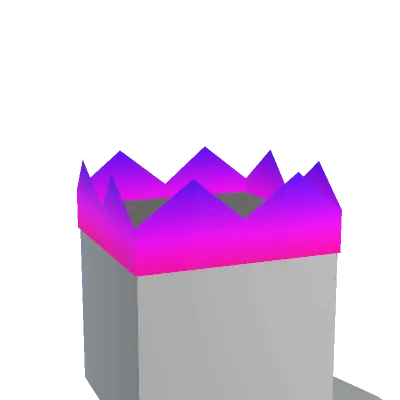 Rainbow Origami Party Hat - Unturned legendary cosmetic