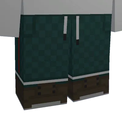 Green Checkered Pants