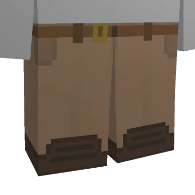 Ironed Khakis - Unturned pants