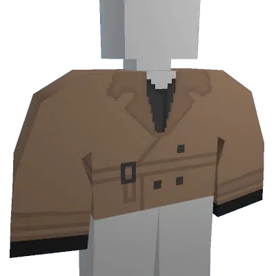 Trimmed Trenchcoat - Unturned shirt
