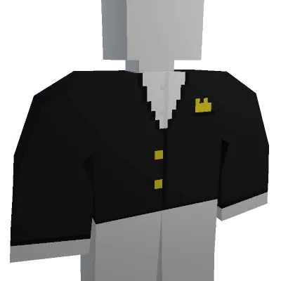 Gold Tuxedo Top - Unturned shirt