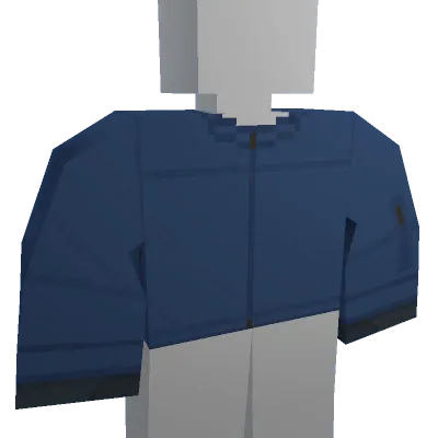 Blue Softshell Jacket - Unturned shirt cosmetic preview