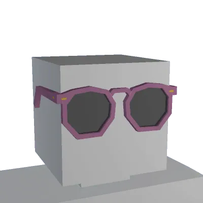 Pink Modern Glasses