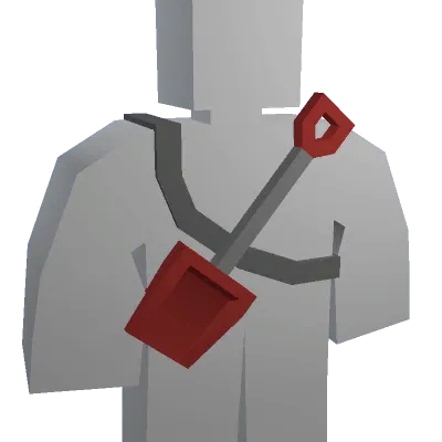 Emergency Snow Shovel - Unturned vest