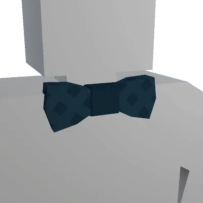 Navy Polka Dot Bowtie - Unturned uncommon cosmetic