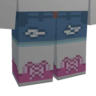 High-Top Jeans - Unturned pants