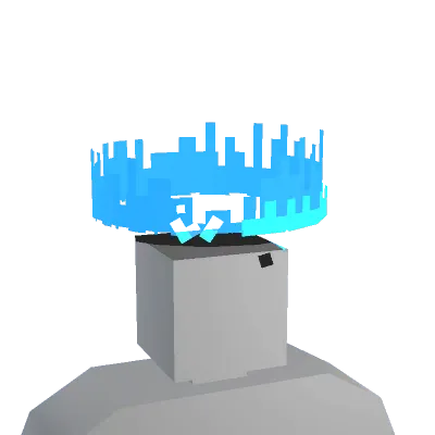 Mythical Ice Crown Aura - Unturned mask