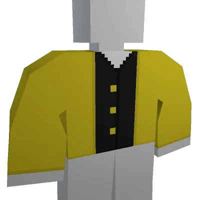 Gold Suit Top - Unturned shirt