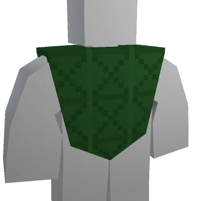 Green Knitted Poncho - Unturned uncommon cosmetic