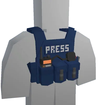 Press Vest - Unturned vest