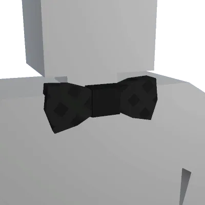 Black Polka Dot Bowtie - Unturned uncommon cosmetic