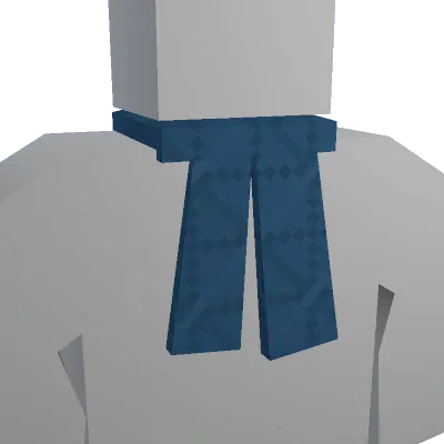 Blue Knitted Scarf - Unturned uncommon cosmetic