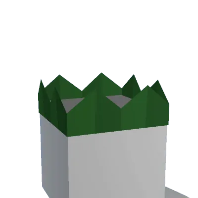 Green Origami Party Hat