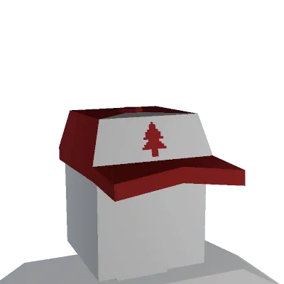 Red Pine Tree Hat
