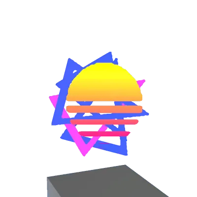 Mythical Sunset Aura - Unturned mask