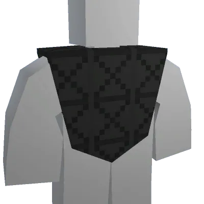 Black Knitted Poncho - Unturned uncommon cosmetic