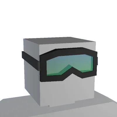 Blue Ski Goggles