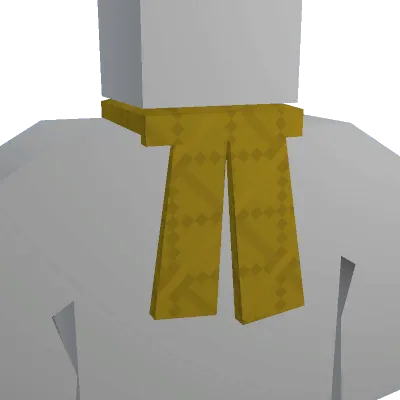 Yellow Knitted Scarf - Unturned uncommon cosmetic