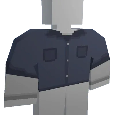 Blue Angler's Top - Unturned shirt