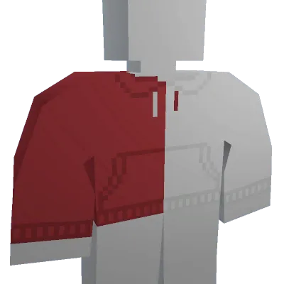 Red Split Hoodie - Unturned shirt