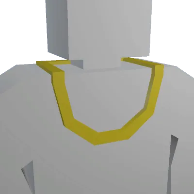 Gold Neck Chain - Unturned vest