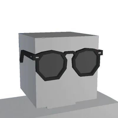 Black Modern Glasses