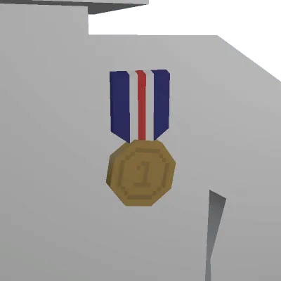 #1 Medal - Unturned vest