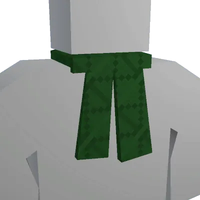 Green Knitted Scarf - Unturned uncommon cosmetic