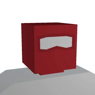 Red Ski Mask